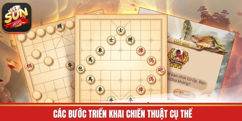 Các bước triển khai chiến thuật cụ thể